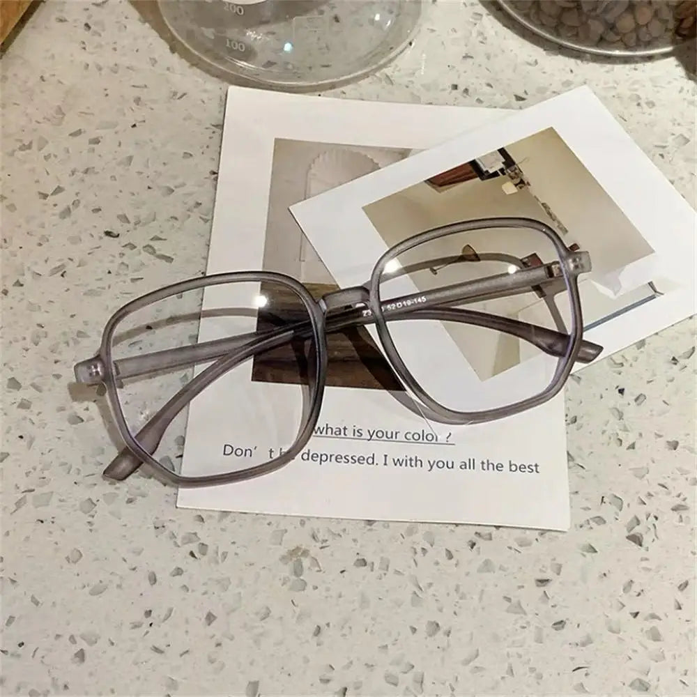 Round Eyewear Transparent Computer Glasses Frame