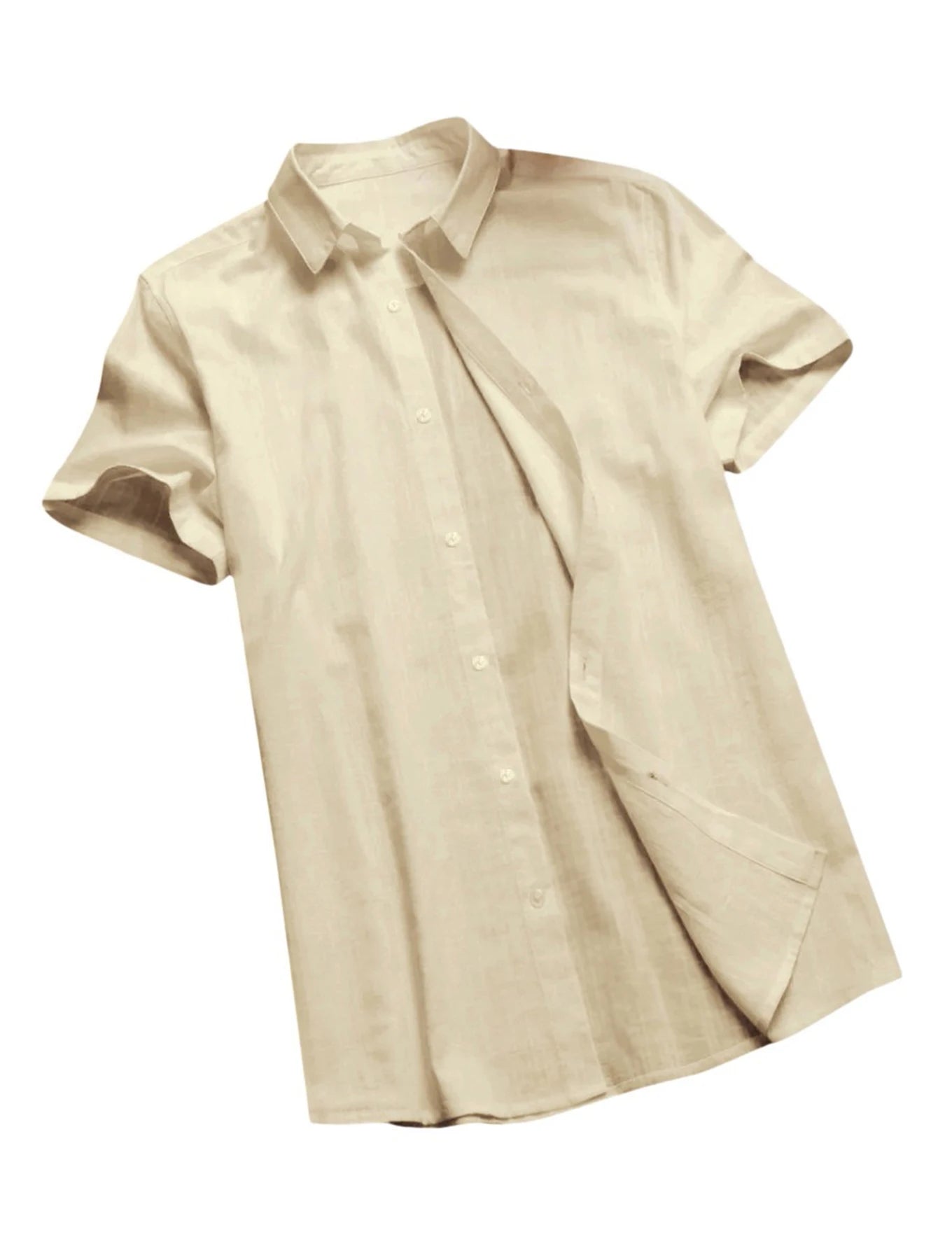 Men's Casual Short Sleeve Shirts, Leisure Street Wear