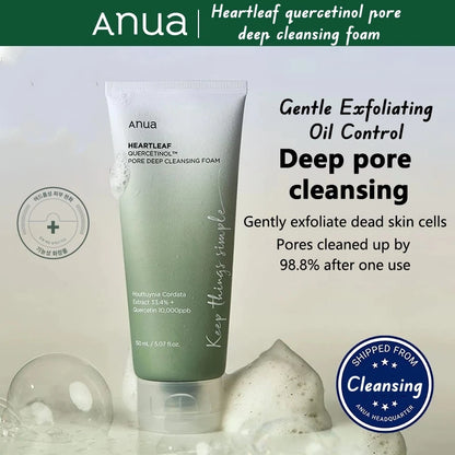 Anua Heartleaf 77% Skin Care Products Moisturizing Toner Makeup Remover Essence Deep Cleansing Korean Skincare Products Full Set