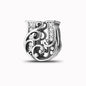 925 Sterling Silver Zircon Simple Vine 26 Letters Pendants Bead Fit Diy Bracelet Necklace Making Gift Of High Quality Jewelry