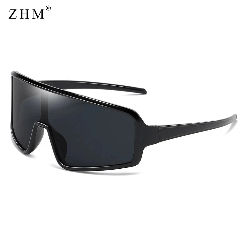 Fashion Large Frame Sport Hiking Sunglasses Men Women Brand Designer Oversized Sun Glasses Unisex Riding Cycling Goggle Shades