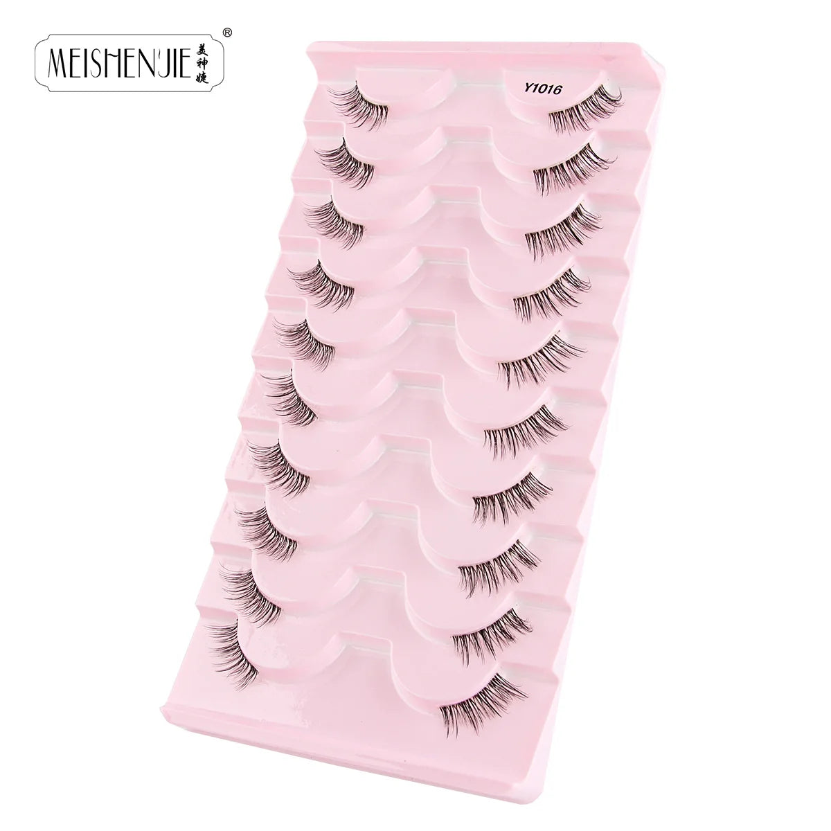 3/7/10 pairs Half Eye Lashes Natural