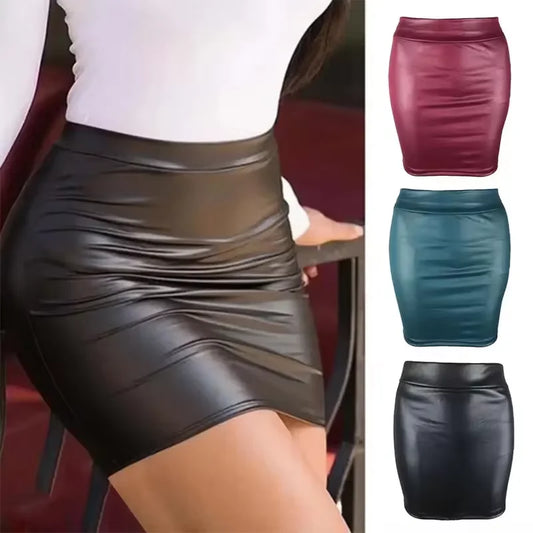 Mini High-waist Slim Skirts