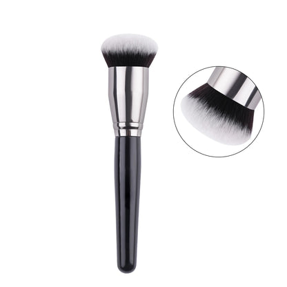 Black Foundation Make up Brush Cream Foundation buffing Makeup Brush Synthetic Hair Face Makeup Tool