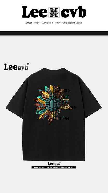 Leecvb Official Joint Name | Outlets | American Style Trend Men Short Sleeve T-Shirt 2025 New Arrival Youth Summer Wear