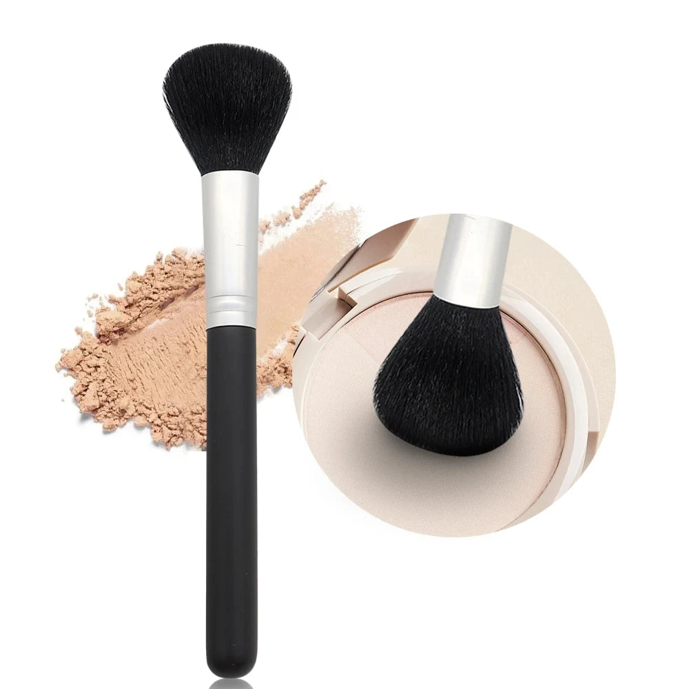 Black Foundation Make up Brush Cream Foundation buffing Makeup Brush Synthetic Hair Face Makeup Tool