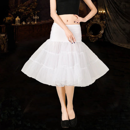 Petticoat Vintage 3 Layer Puffy Organza Skirt