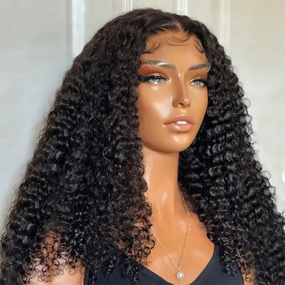 13X4 Short Bob Wig Brazilian Water Wave Lace Frontal Human Hair Wigs for Women Perruque Cheveux Humains Deep Curly Hair On Sale