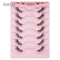 3/7/10 pairs Half Eye Lashes Natural