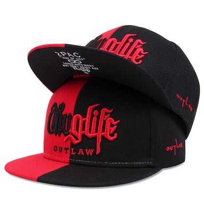 Fashion Adjustable Fastball CAP Thuglife Embroidery