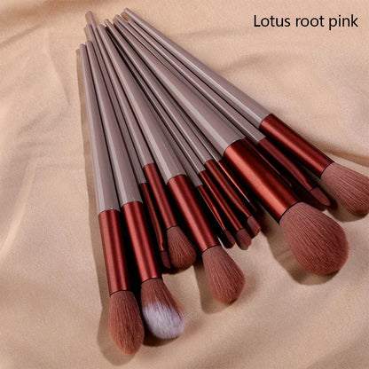 13Pcs Makeup Brush Set Make Up Concealer Blush Powder Eye Shadow Highlighter Foundation Cosmetic Beauty Tools