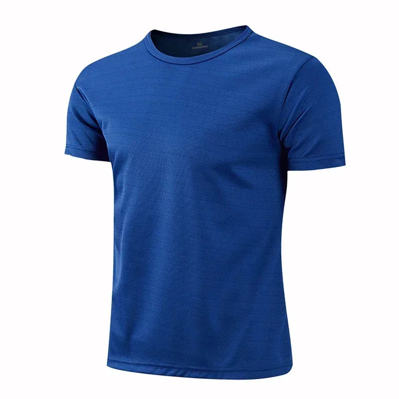 Summer  Gym Jerseys Fitness Shirt Trainer Running T-Shirt Teenager Sportswear Breathable Quick Drying Short Sleeve Sport T Shirt