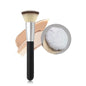 Black Foundation Make up Brush Cream Foundation buffing Makeup Brush Synthetic Hair Face Makeup Tool