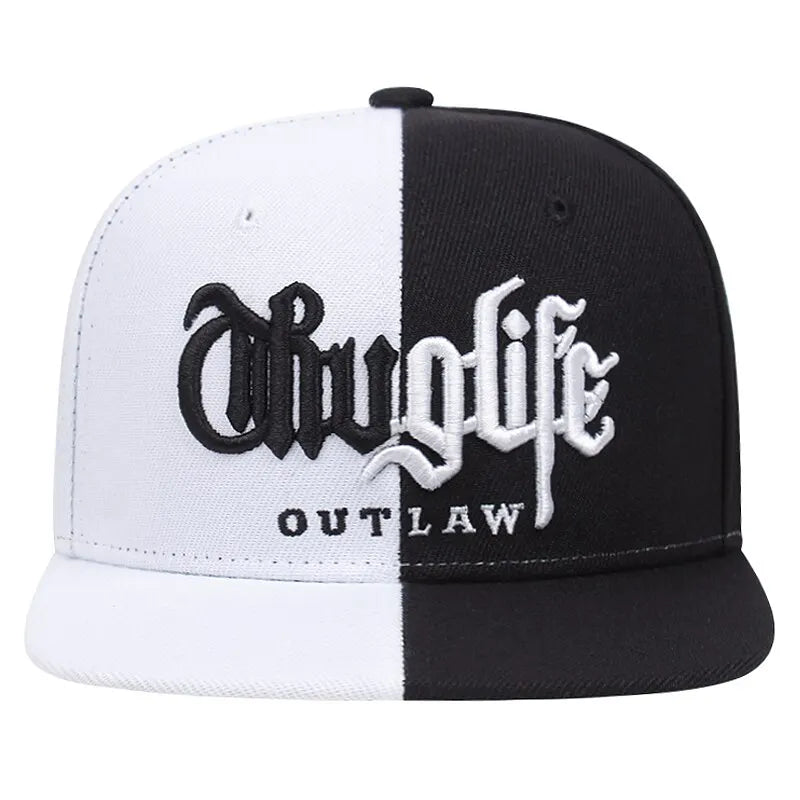 Fashion Adjustable Fastball CAP Thuglife Embroidery