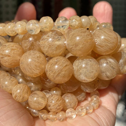 1 Strand 45pcs Natural Stone Rose Quartz Tiger Eye Black Obsidian Beads For Jewelry Making DIY Bracelet Necklace