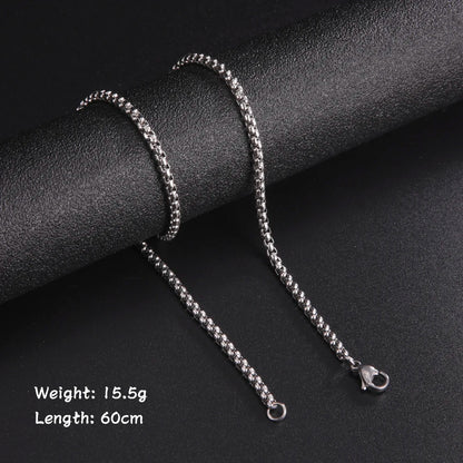 Skyrim Fashion Stainless Steel Link Chains