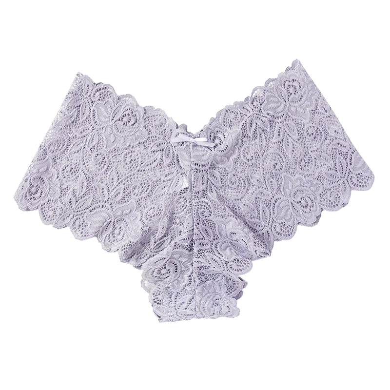 1pc Sexy Lace Transparent Panties Women Briefs Low Waist Soft Lingerie Comfortable Female Underwear Girls Intimates Panties