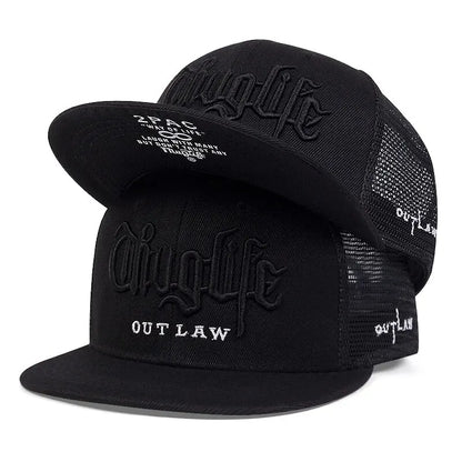 Fashion Adjustable Fastball CAP Thuglife Embroidery