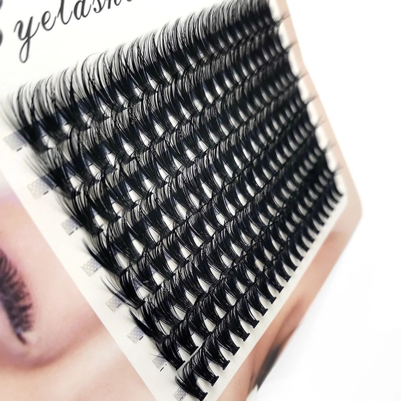 New 60/160 Bundles 40D Fake Eyelashes Mink Individual Lashes Thick Natural False Eyelashes Eyelash Extensions Make up Tools New