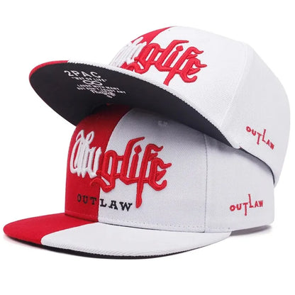 Fashion Adjustable Fastball CAP Thuglife Embroidery