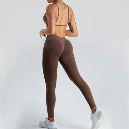 S-XL 1/2PCS Sport Bra Yoga Set Gym Suit V back Shorts Women Tracksuit Legging Running Workout Outfit Fitness Pant Active Suits