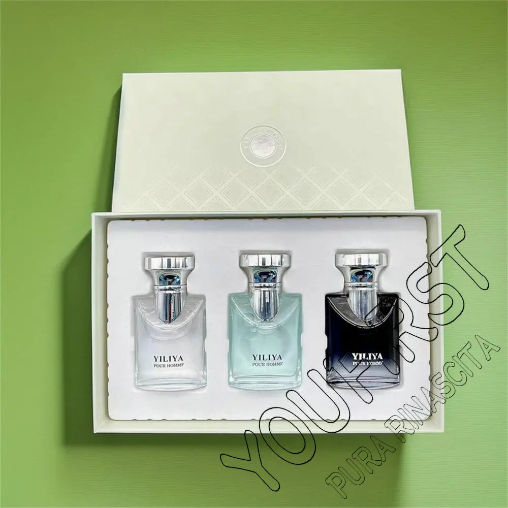 Top Quality 90ml Perfume Men Gift Box 3pcs Set Lasting Cologne Scent Perfumes Masculinos Pheromone Fascination Man Parfums Homme