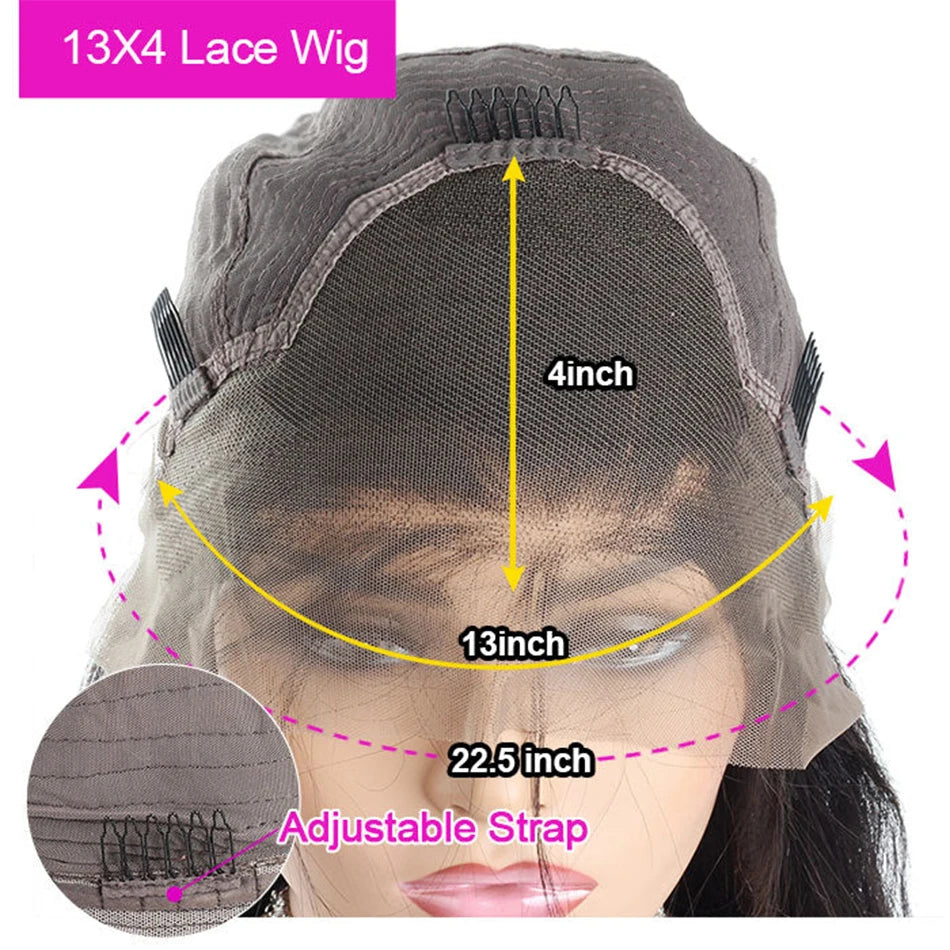 Wear And Go Glueless Straight Bob Wig Lace Front Human Hair Wigs For Women Peruvian Lace Frontal Wig perruques cheveux humains