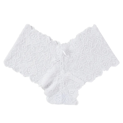 1pc Sexy Lace Transparent Panties Women Briefs Low Waist Soft Lingerie Comfortable Female Underwear Girls Intimates Panties