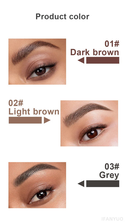 1Pcs Peel Off Eye Makeup Permanent Eye Brow Tattoo Tint Brown Long-lasting Waterproof Dye Eyebrow Gel Cream Make Up Cosmetics