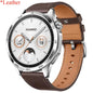 22mm 20mm Leather Strap For HUAWEI WATCH GT 5 46mm WATCH 5 Pro GT 3 GT2 Pro 46mm Buds Band Watchbands Soft Replacement Wristband