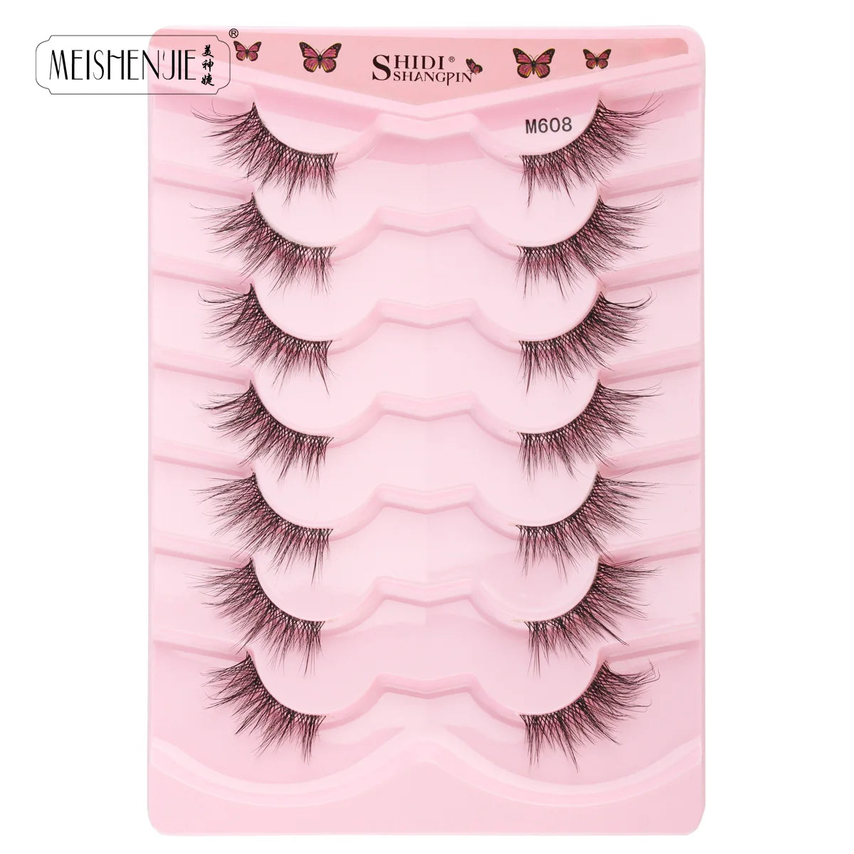 3/7/10 pairs Half Eye Lashes Natural