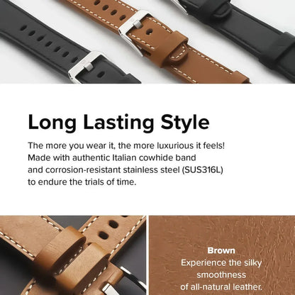 22mm 20mm Leather Strap For HUAWEI WATCH GT 5 46mm WATCH 5 Pro GT 3 GT2 Pro 46mm Buds Band Watchbands Soft Replacement Wristband