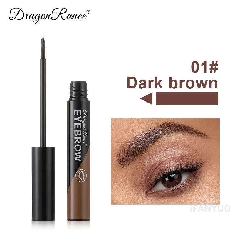 1Pcs Peel Off Eye Makeup Permanent Eye Brow Tattoo Tint Brown Long-lasting Waterproof Dye Eyebrow Gel Cream Make Up Cosmetics