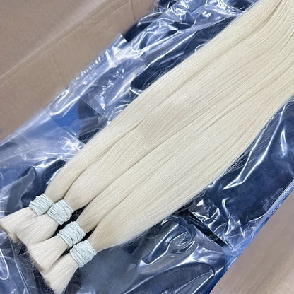 613 Human Hair Bulk For Braiding No Weft Human Hair Extensions Cheveux Naturel Vietnamita 1b613 Honey Blonde Humain Hair Bundles