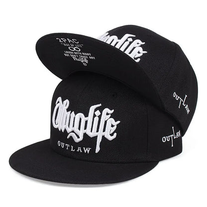 Fashion Adjustable Fastball CAP Thuglife Embroidery