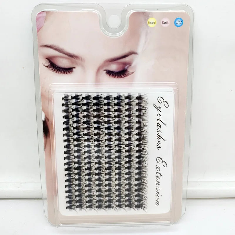 New 60/160 Bundles 40D Fake Eyelashes Mink Individual Lashes Thick Natural False Eyelashes Eyelash Extensions Make up Tools New