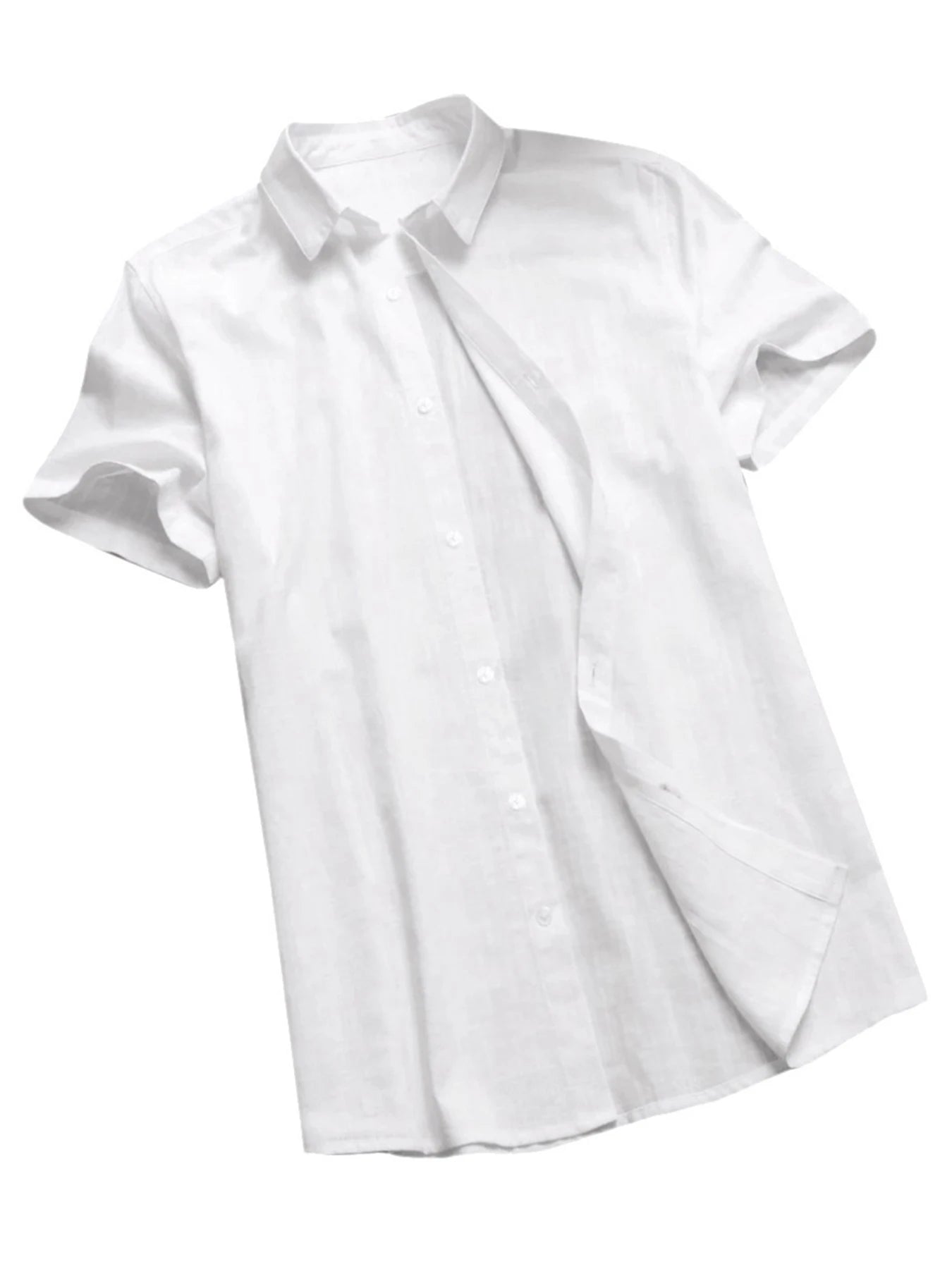 Men's Casual Short Sleeve Shirts, Leisure Street Wear