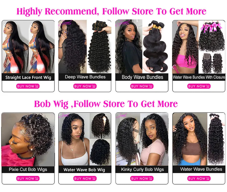 Kinky Curly Bob Cheap Wig Lace Frontal Human Hair Wigs 100% Brazilian Glueless Short Water Curly ForWomen 180Density Wear And Go