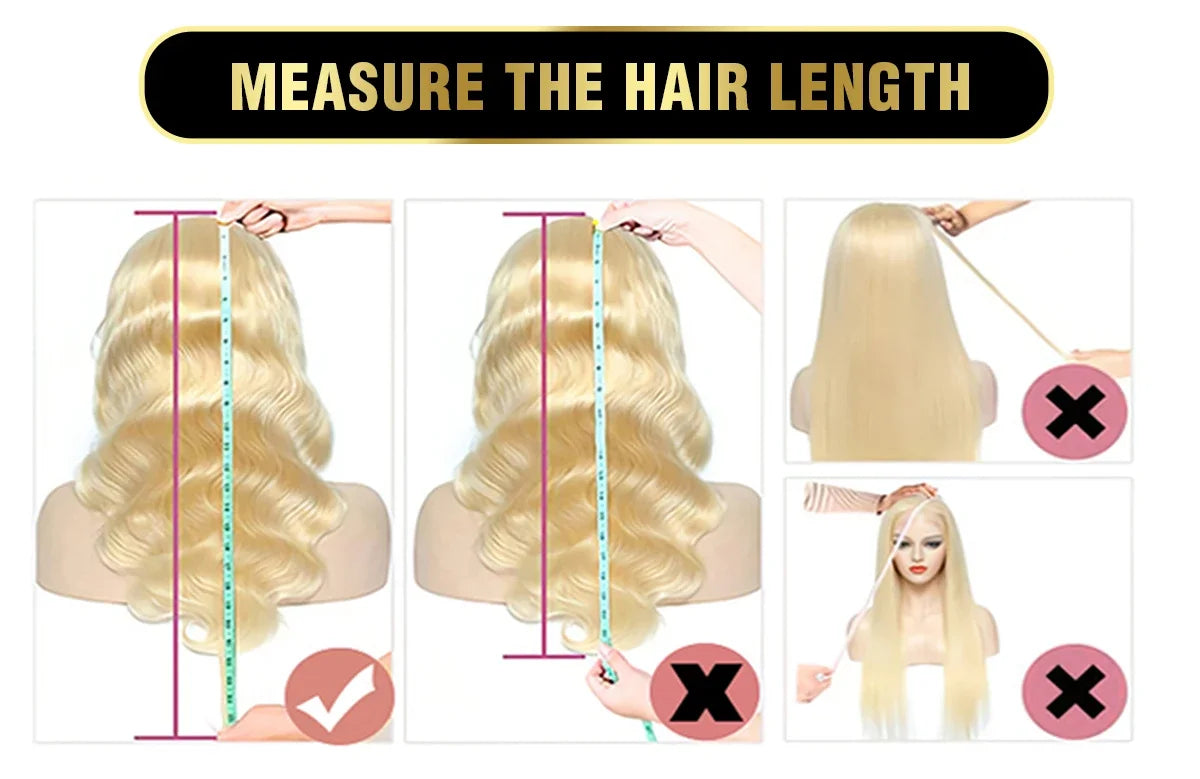 Body Wave 613 Hd Lace Frontal Wig 13x6 Human Hair Wigs 13x4 Transparent Lace Honey Blonde Glueless Wigs For Women 180 Density