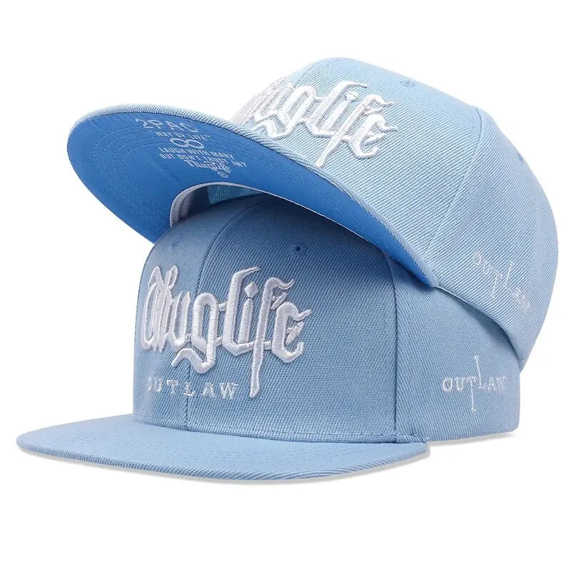 Fashion Adjustable Fastball CAP Thuglife Embroidery