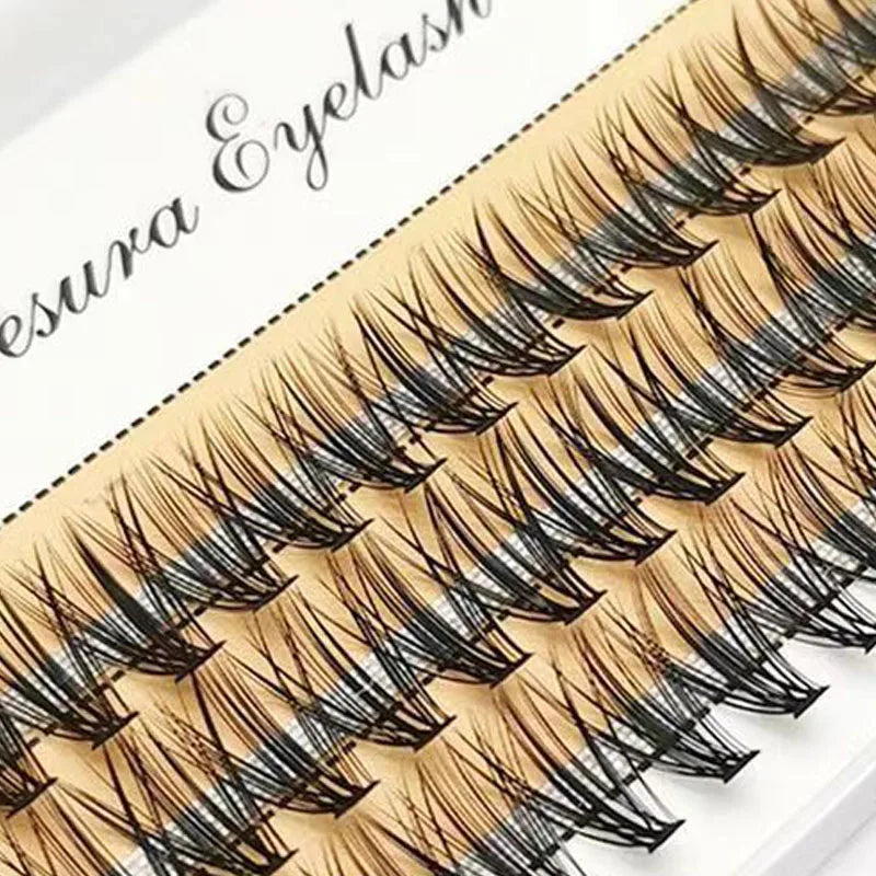 New 60/160 Bundles 40D Fake Eyelashes Mink Individual Lashes Thick Natural False Eyelashes Eyelash Extensions Make up Tools New