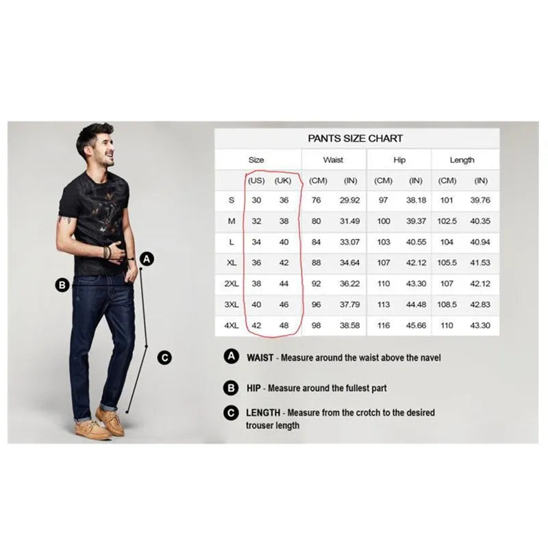 2022 New Skinny Jeans Light Blue Black Ripped Stretch Men's Pencil Pants Premium Brand Ropa Hombre S-XXXL Trousers Men