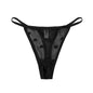 3PCS Lace Sheer Thong Panties Women's Sexy Low Waist Seamless Lingerie Heart See Through Mesh Underpants Intimates Lingerie