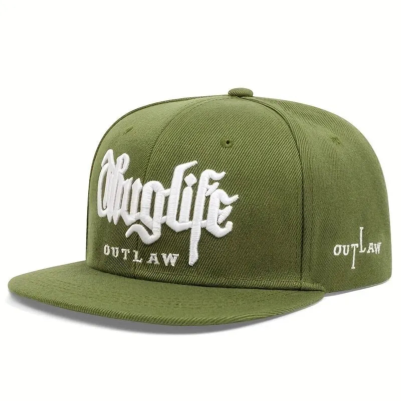 Fashion Adjustable Fastball CAP Thuglife Embroidery